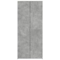 Thumbnail for Highboard Betongrau 80x42,5x185 cm Holzwerkstoff
