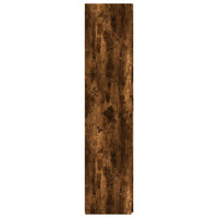 Thumbnail for Highboard Räuchereiche 80x42,5x185 cm Holzwerkstoff
