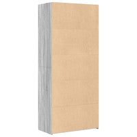 Thumbnail for Highboard Grau Sonoma 80x42,5x185 cm Holzwerkstoff