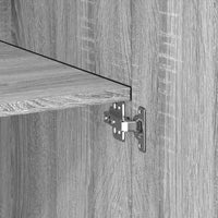 Thumbnail for Highboard Grau Sonoma 80x42,5x185 cm Holzwerkstoff
