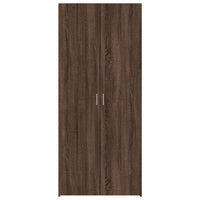Thumbnail for Highboard Braun Eichen-Optik 80x42,5x185 cm Holzwerkstoff
