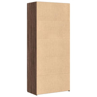 Thumbnail for Highboard Braun Eichen-Optik 80x42,5x185 cm Holzwerkstoff