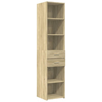 Thumbnail for Highboard Sonoma-Eiche 40x42,5x185 cm Holzwerkstoff