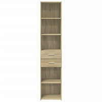 Thumbnail for Highboard Sonoma-Eiche 40x42,5x185 cm Holzwerkstoff