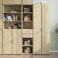 Thumbnail for Highboard Sonoma-Eiche 40x42,5x185 cm Holzwerkstoff