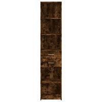 Thumbnail for Highboard Räuchereiche 40x42,5x185 cm Holzwerkstoff