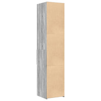 Thumbnail for Highboard Grau Sonoma 40x42,5x185 cm Holzwerkstoff