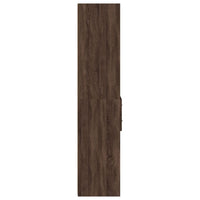 Thumbnail for Highboard Braun Eichen-Optik 40x42,5x185 cm Holzwerkstoff