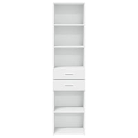 Thumbnail for Highboard Weiß 45x42,5x185 cm Holzwerkstoff