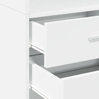 Thumbnail for Highboard Weiß 45x42,5x185 cm Holzwerkstoff