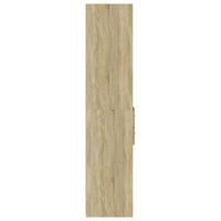 Thumbnail for Highboard Sonoma-Eiche 45x42,5x185 cm Holzwerkstoff