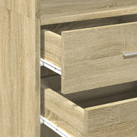 Thumbnail for Highboard Sonoma-Eiche 45x42,5x185 cm Holzwerkstoff