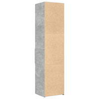 Thumbnail for Highboard Betongrau 45x42,5x185 cm Holzwerkstoff