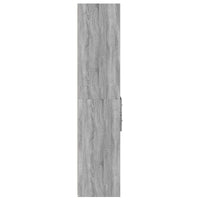 Thumbnail for Highboard Grau Sonoma 45x42,5x185 cm Holzwerkstoff
