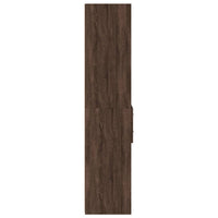Thumbnail for Highboard Braun Eichen-Optik 45x42,5x185 cm Holzwerkstoff