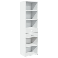 Thumbnail for Highboard Weiß 50x42,5x185 cm Holzwerkstoff