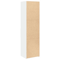 Thumbnail for Highboard Weiß 50x42,5x185 cm Holzwerkstoff