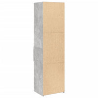 Thumbnail for Highboard Betongrau 50x42,5x185 cm Holzwerkstoff