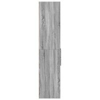 Thumbnail for Highboard Grau Sonoma 50x42,5x185 cm Holzwerkstoff