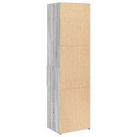 Thumbnail for Highboard Grau Sonoma 50x42,5x185 cm Holzwerkstoff