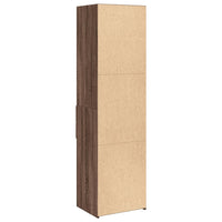 Thumbnail for Highboard Braun Eichen-Optik 50x42,5x185 cm Holzwerkstoff