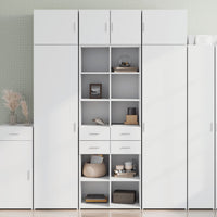 Thumbnail for Highboard Weiß 70x42,5x185 cm Holzwerkstoff