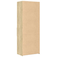 Thumbnail for Highboard Sonoma-Eiche 70x42,5x185 cm Holzwerkstoff