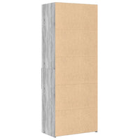 Thumbnail for Highboard Grau Sonoma 70x42,5x185 cm Holzwerkstoff