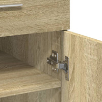 Thumbnail for Sideboard Sonoma-Eiche 80x42,5x93 cm Holzwerkstoff