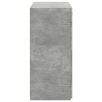Thumbnail for Sideboard Betongrau 80x42,5x93 cm Holzwerkstoff