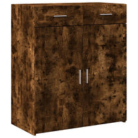Thumbnail for Sideboard Räuchereiche 80x42,5x93 cm Holzwerkstoff