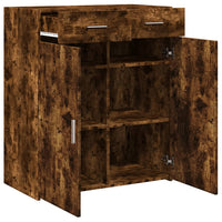 Thumbnail for Sideboard Räuchereiche 80x42,5x93 cm Holzwerkstoff