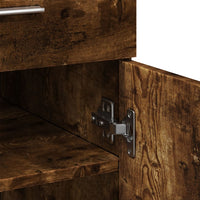 Thumbnail for Sideboard Räuchereiche 80x42,5x93 cm Holzwerkstoff