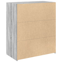 Thumbnail for Sideboard Grau Sonoma 80x42,5x93 cm Holzwerkstoff