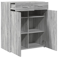 Thumbnail for Sideboard Grau Sonoma 80x42,5x93 cm Holzwerkstoff