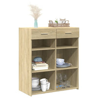 Thumbnail for Sideboard Sonoma-Eiche 80x42,5x93 cm Holzwerkstoff