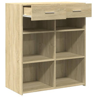 Thumbnail for Sideboard Sonoma-Eiche 80x42,5x93 cm Holzwerkstoff