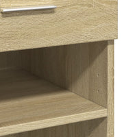 Thumbnail for Sideboard Sonoma-Eiche 80x42,5x93 cm Holzwerkstoff