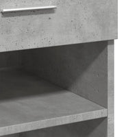 Thumbnail for Sideboard Betongrau 80x42,5x93 cm Holzwerkstoff