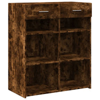 Thumbnail for Sideboard Räuchereiche 80x42,5x93 cm Holzwerkstoff