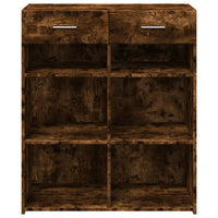 Thumbnail for Sideboard Räuchereiche 80x42,5x93 cm Holzwerkstoff