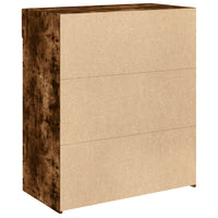 Thumbnail for Sideboard Räuchereiche 80x42,5x93 cm Holzwerkstoff