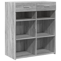 Thumbnail for Sideboard Grau Sonoma 80x42,5x93 cm Holzwerkstoff