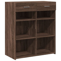 Thumbnail for Sideboard Braun Eichen-Optik 80x42,5x93 cm Holzwerkstoff