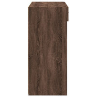 Thumbnail for Sideboard Braun Eichen-Optik 80x42,5x93 cm Holzwerkstoff