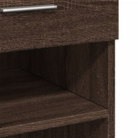 Thumbnail for Sideboard Braun Eichen-Optik 80x42,5x93 cm Holzwerkstoff