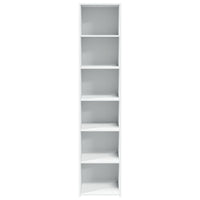 Thumbnail for Highboard Weiß 40x41x185 cm Holzwerkstoff