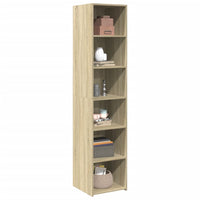 Thumbnail for Highboard Sonoma-Eiche 40x41x185 cm Holzwerkstoff