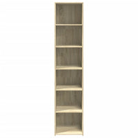 Thumbnail for Highboard Sonoma-Eiche 40x41x185 cm Holzwerkstoff