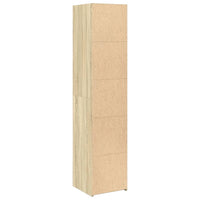 Thumbnail for Highboard Sonoma-Eiche 40x41x185 cm Holzwerkstoff
